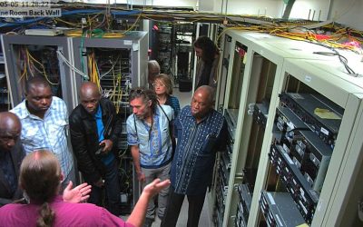 A King Visits Southwest Cyberport