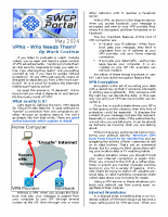 SWCP Portal, May 2024